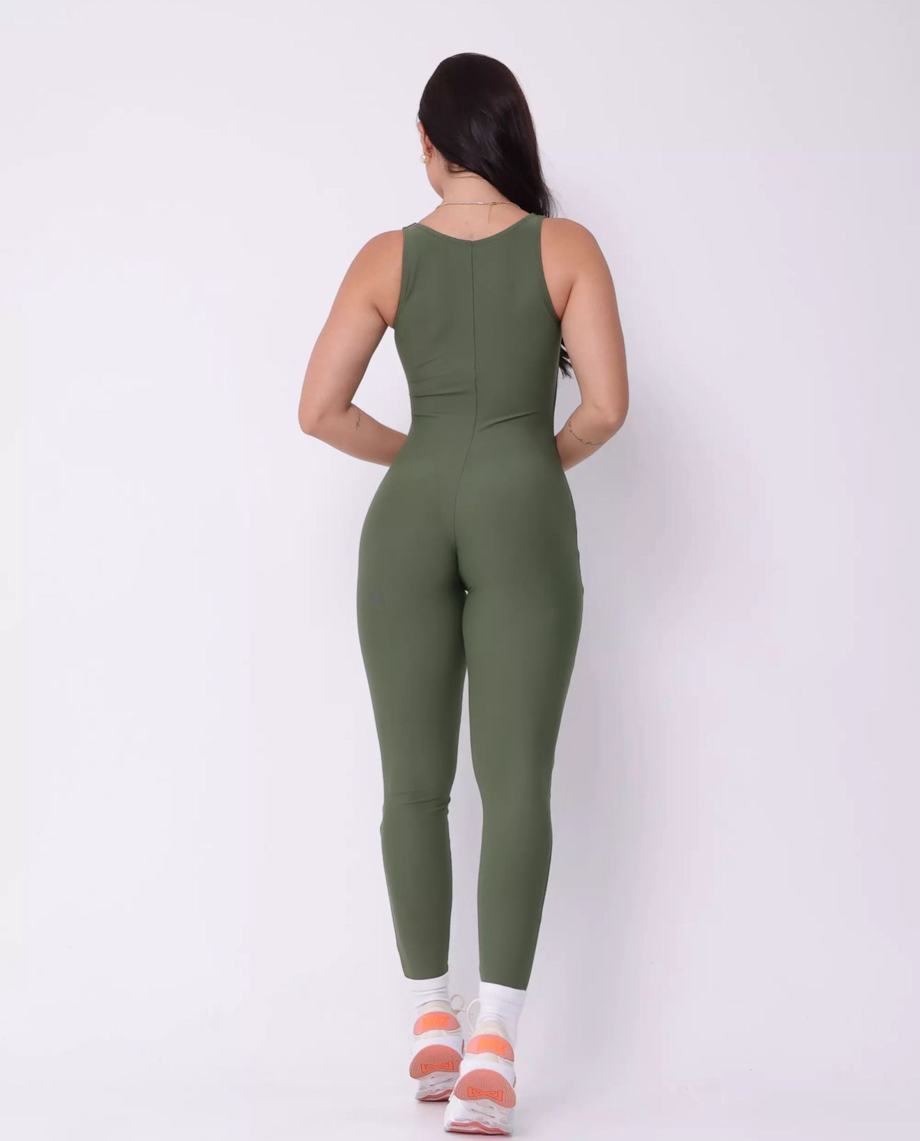 Macacão Fitness Verde-Militar - Imagem 3