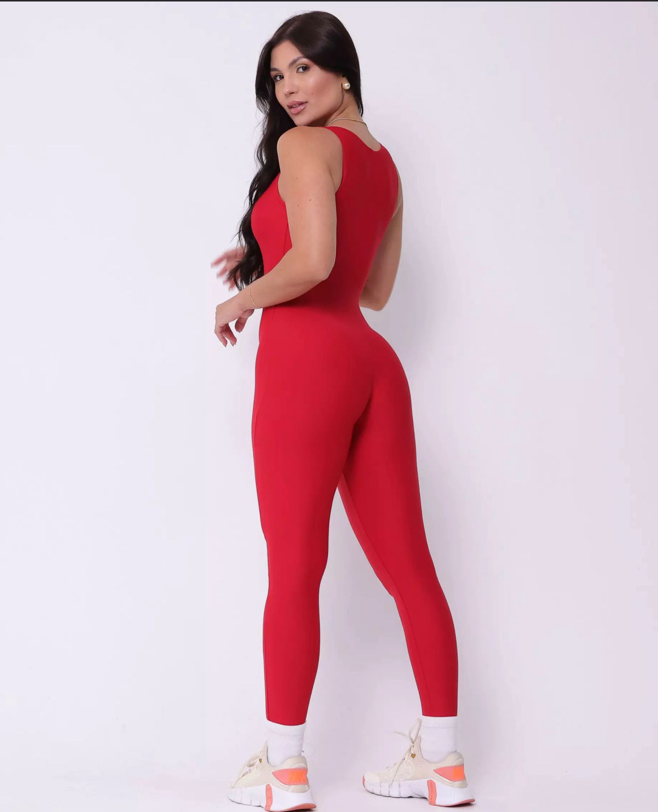 Macacão Fitness Vermelho - Imagem 4