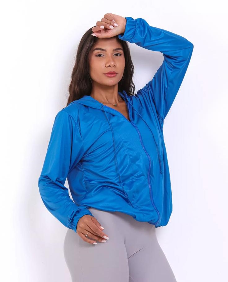 Jaqueta Corta-Vento Ultra Leve Palace Blue - Imagem 5